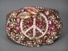 Pink Peace Buckle